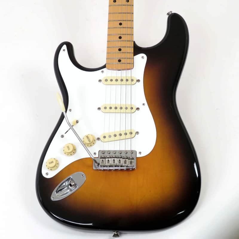 1997 Fender Stratocaster 57 Reissue Left Handed ST-57 CIJ - Sunburst - Lefty Strat image 1