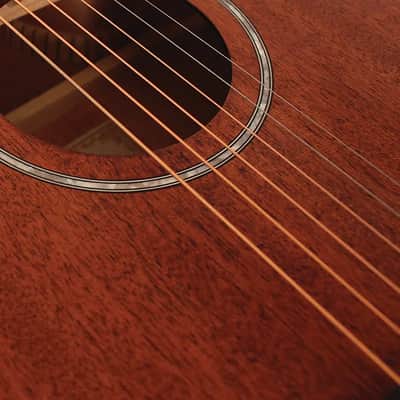 Cort SFXMEMOP All Mahogany Body Venetian Cutaway 6-String Acoustic-Electric Guitar image 4