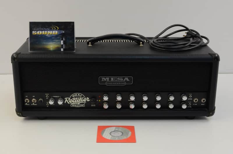 Mesa Boogie Dual Rectifier Trem-O-Verb Head Tremoverb-Modded Loop-Fully Tested image 1