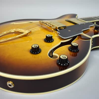 1979 Guild Starfire VI Vintage Original Electric Guitar Sunburst w/OHSC image 6