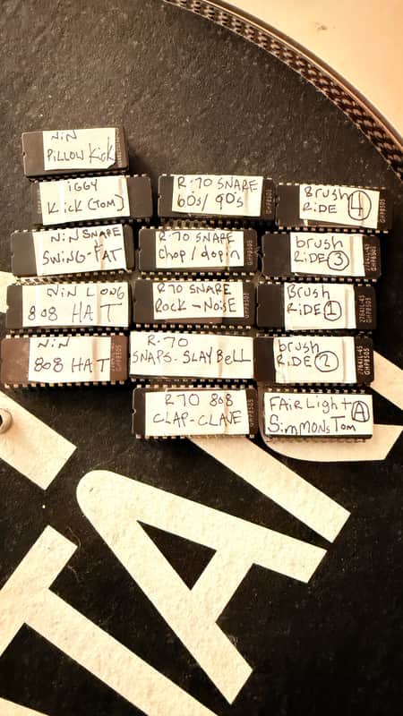 Nin “closer” EPROMs for a Sequential Circuits Drumtracks image 1