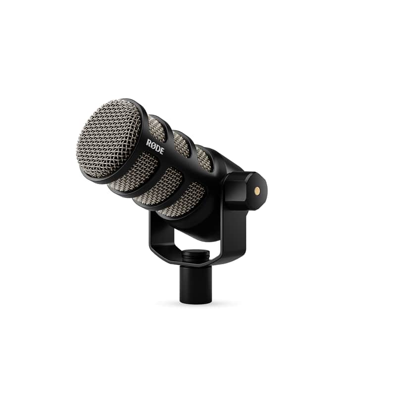 RODE PodMic Cardioid Dynamic Podcasting Microphone  Black image 1
