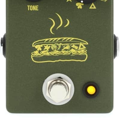 JHS Muffuletta 6-way Fuzz Pedal - Army Green image 2