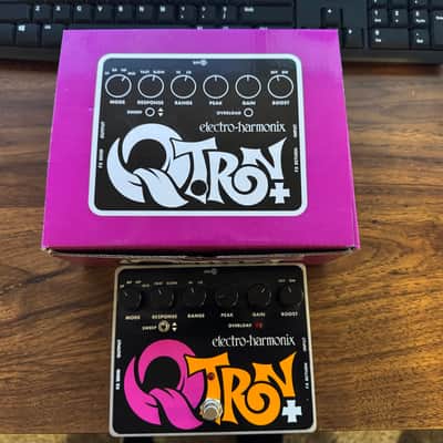 Electro-Harmonix Q-Tron Plus Envelope Filter with Effects Loop 2008 - Present - Black / Purple / Orange image 1