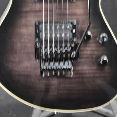 ESP E-II Horizon-III FR 2014 - 2017 - See Thru Black with hard case image 1
