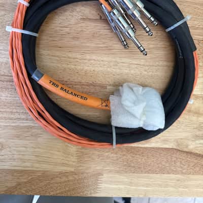 Digidesign Analog DB25 to 1/4" Snake Cable 2015 - Black image 1