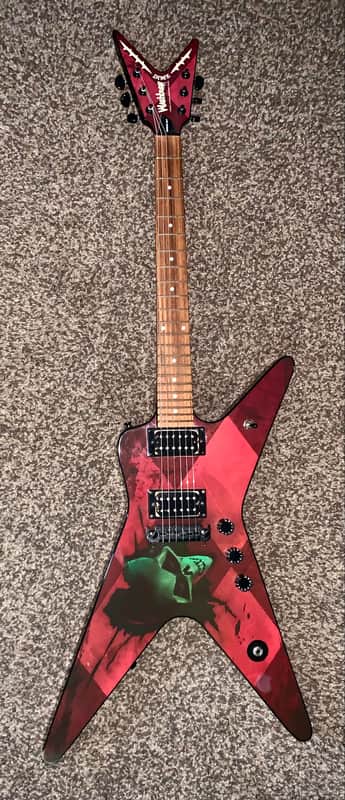Washburn  dime36 g17 dimebag  Darrell dimebag electric guitar  ohsc image 1