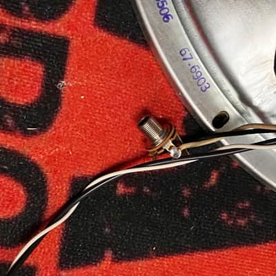 PAIR 1969 ORIGINAL Fender Bassman 15" eminence 1969 silver dome speakers image 3
