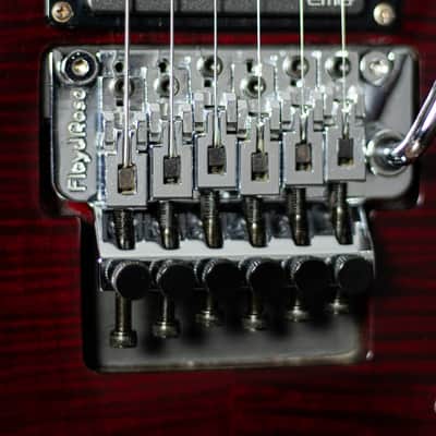 PRS SE Torero 2010 - Scarlet Red - First production year w/ FLOYD ROSE® Tremolo Arm Push-in Type & Jockomo Inlay Sticker 🔥 image 9