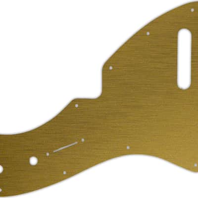 WD Custom Pickguard For Fender Made In Mexico '69 Telecaster Thinline Reissue #14 Simulated Brushed