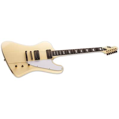 ESP LTD Phoenix-1000 Guitar w/ Seymour Duncan Pickups - Vintage White image 4