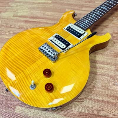 ☀️2022☀️ PRS SE Santana Signature~ Flamed Maple~ Santana Yellow~ Mint Condition! image 2