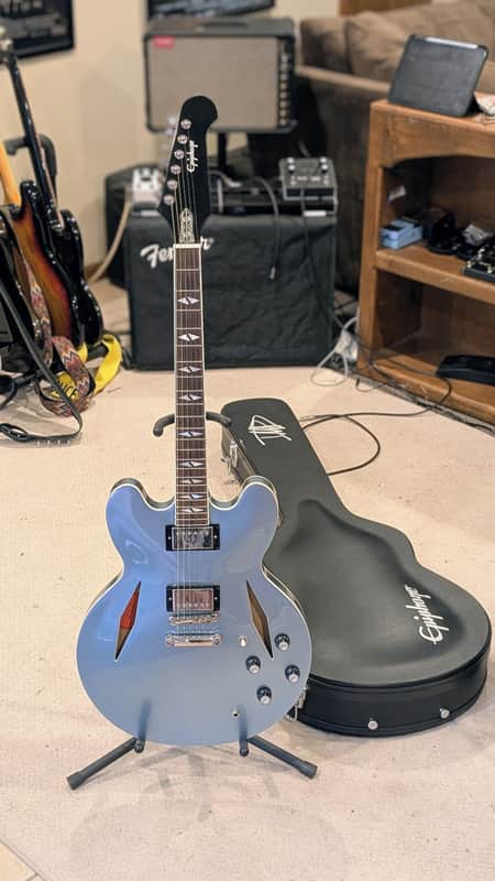 Epiphone Dave Grohl Signature DG-335 2024 - Present - Pelham Blue image 1