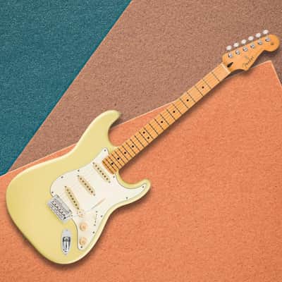 Fender Player II Stratocaster, Maple Fingerboard, Hialeah Yellow image 2