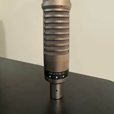 Electro-Voice RE27N/D Cardioid Dynamic Microphone with Neodymium Element 1980 - Present - Satin Nickel image 1