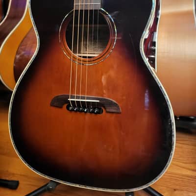 Alvarez  Kazuo Yairi WY1TS Acoustic-Electric Guitar - Tobacco Sunburst image 4