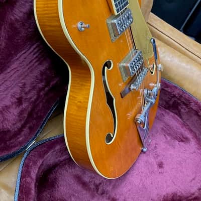 Gretsch G6120T Brian Setzer Signature Nashville '59 2022 - Orange smoke image 4