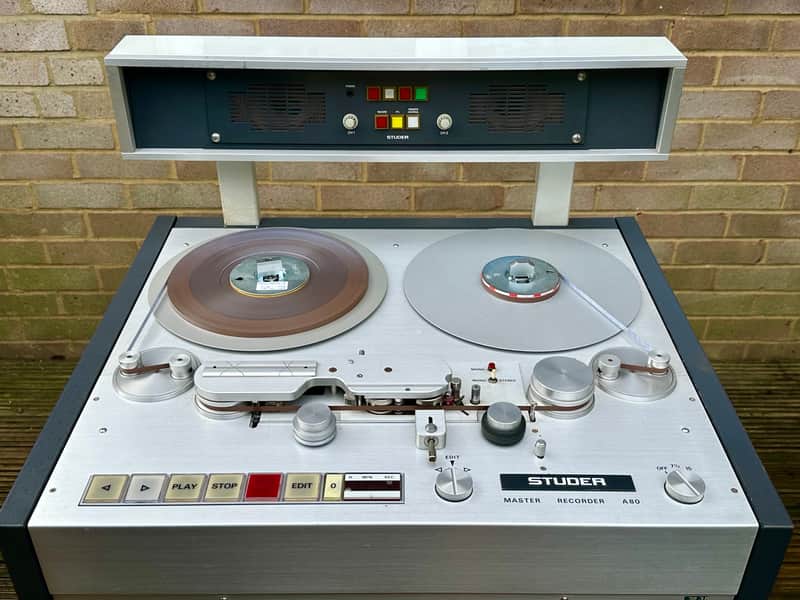 Studer A80-R fitted with Butterfly Heads mid-80s image 1