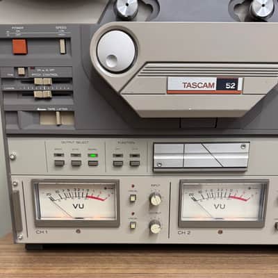 Tascam 52 2-track recorder 7.5 & 15 IPS excellent image 2