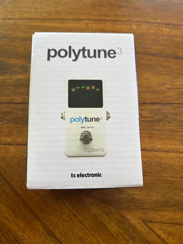 TC Electronic Polytune 3 Polyphonic Tuner Pedal 2017 - Present - White image 1