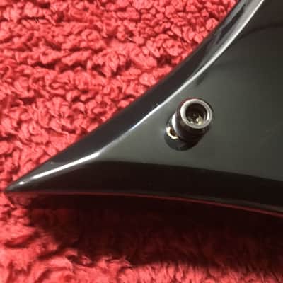 Left Handed 2002 BC Rich Warlock NJ Series - Black w/ case and more image 21