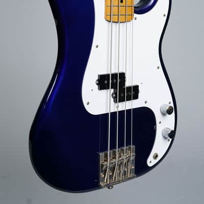 Fender Japan Custom Order PB-57 Precision Bass Reissue MIJ 1992 - Indigo Purple Metallic image 2