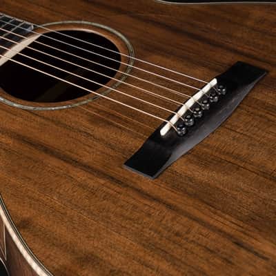 Huss & Dalton CM 12-Fret Custom Sinker Redwood and Flamed Black Walnut With Hide Glue NEW image 12