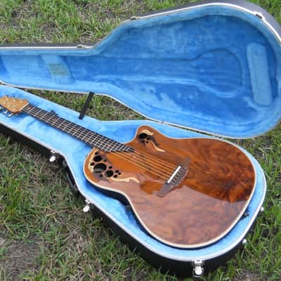 Ovation Limited Edition USA Elite Walnut Acoustic-Electric Guitar *RARE* image 6