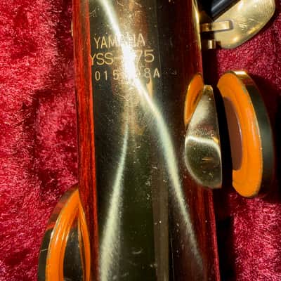 Yamaha YSS-475 Soprano Saxophone 2000s - Brass image 10