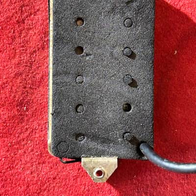 Unmarked Basic Stock 4 Conductor Humbucker Pair (Bridge & Neck) Ready to Install 1990s-2000’s - Black/White image 7