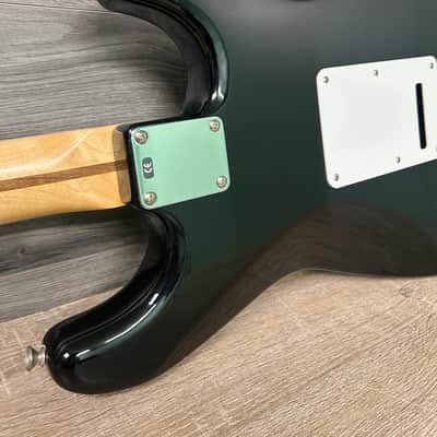 Fender Standard Stratocaster Left-Handed Electric Guitar Black 1998-1999 #2848 image 18