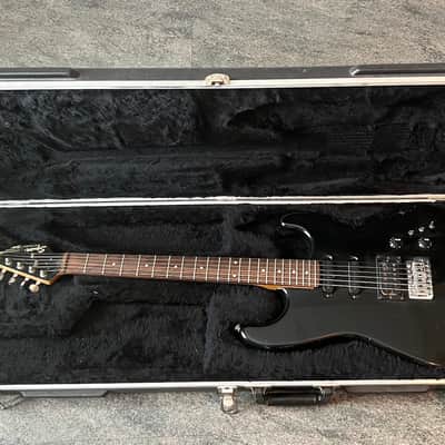 MIJ Fender Squire Stratocaster 1986 - Black Made In Japan MIJ image 11