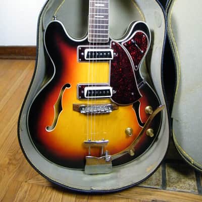 Bruno Conqueror Hollow-Body (ES-335-Matsumoku)-Collectors-Grade Flawless-1968 image 7