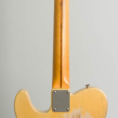 Fender Telecaster Solid Body Electric Guitar (1952), ser. #0691, original brown hard shell case. image 9