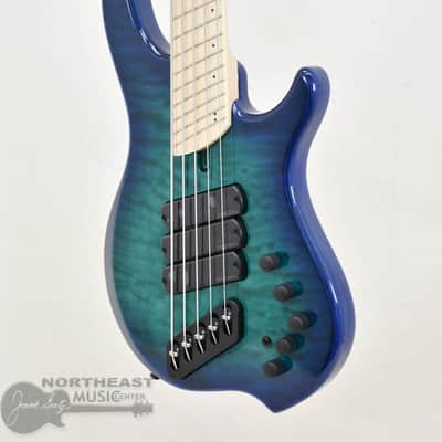 Dingwall Combustion C3 5 String Bass Whalepool Burst (s/n:9599) image 3
