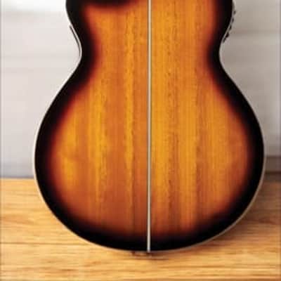 Washburn EA15ATB Festival Series Mini Jumbo Acoustic-Electric Guitar – Cutaway – Tobacco Burst – Acoustic/Electric – Model EA15ATB image 2