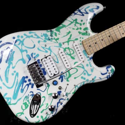 Custom Painted and Upgraded Kramer Focus VT-211S  With Matching Headstock image 6