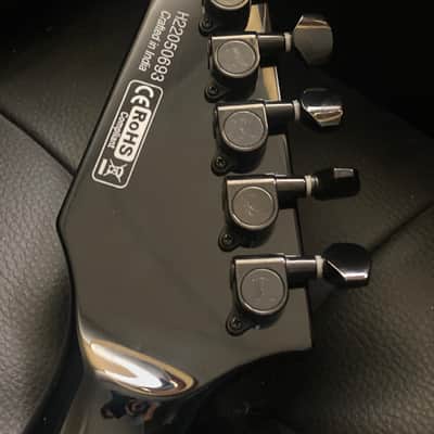Pre Loved B.C Rich Ltd Ed Stranger Things "Eddie's Guitar" Warlock | Crackle image 17