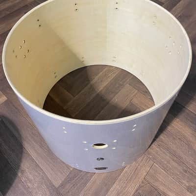 Natal Arcadia Bass Drum Shell 22”x18” Bare Wood Project #MI23 image 3