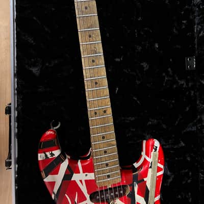 Fender Custom Shop Eddie Van Halen Signature Frankenstein 2007 - Red/White/Black image 3