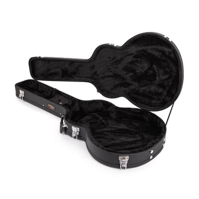 Deluxe Arch Top Wood Case 335 Style Guitars image 6