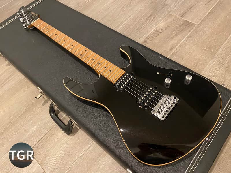 Suhr Modern Custom, Black Metallic, Roasted Maple Neck! image 1
