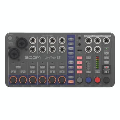 Zoom LiveTrak L6 Mixer & Digital Audio Recorder image 2