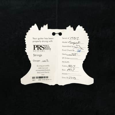 PRS SC245 Single Cut Maple Leaf Natural 2003 image 12