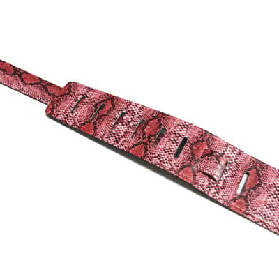 Pink Color Guitar Strap for Girl Women Guitar Player image 3
