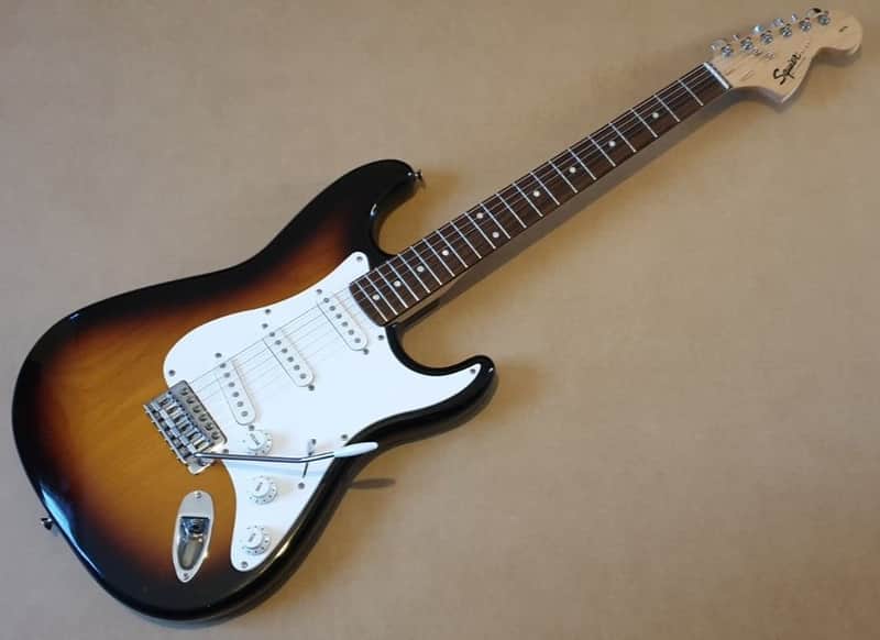 Squier by Fender Affinity Stratocaster 20th Anniversary Tobacco Sunburst Strat image 1