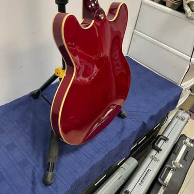 Used Peavey JF-1 Hollowbody Electric Guitar Transparent Red image 23