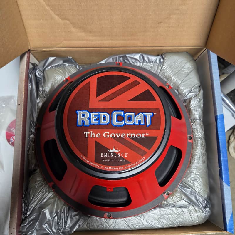 Brand New Eminence Red Coat The Governor Speaker image 1
