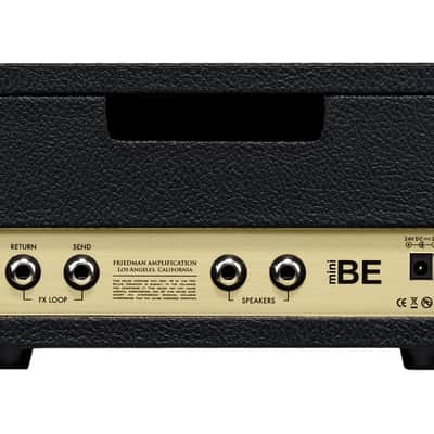 Friedman BE-Mini 30-Watt Solid State Guitar Amp Head 2021 - Present - Black image 3