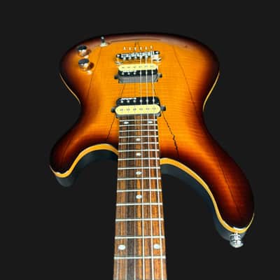 Michael Kelly Valor X Electric Guitar in Spalted Maple image 4